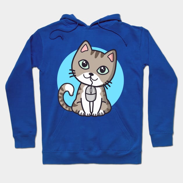 Cat & mouse Hoodie by stephen0c